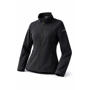 Karbon Womens Softshell Jacket Size 8 Black Fleece Lined Water Resistant Outdoor